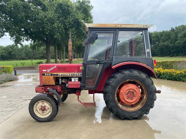 Grote foto international 633 5500 uren marge tractor agrarisch tractoren