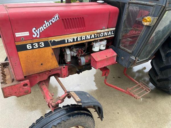 Grote foto international 633 5500 uren marge tractor agrarisch tractoren