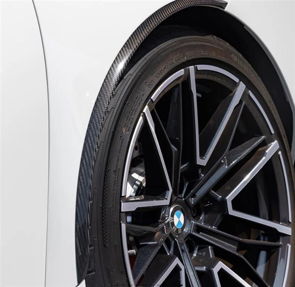 Grote foto dit betreft een set bmw g90 g99 m5 carbon sq wiel kast randen verbreders auto onderdelen tuning en styling