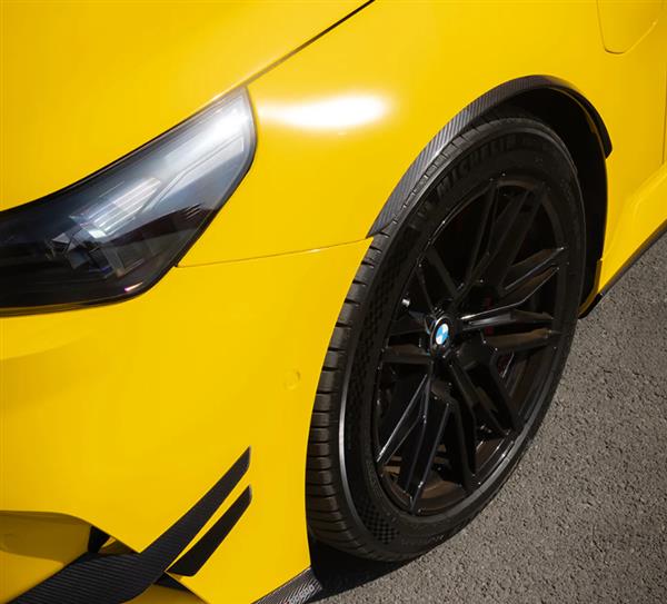Grote foto dit betreft een set bmw g90 g99 m5 carbon sq wiel kast randen verbreders auto onderdelen tuning en styling