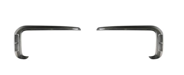 Grote foto dit betreft een set porsche cayenne cayenne coupe carbon bumper canard 2024 auto onderdelen tuning en styling