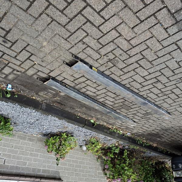 Grote foto verlenglepels gebruikt overschuiflepels verlengkokers heftruck doe het zelf en verbouw aanbouwdelen
