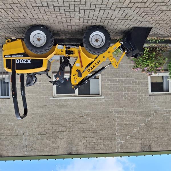 Grote foto hytec x200 minishovel bj 2022 kniklader wiellader agrarisch shovels