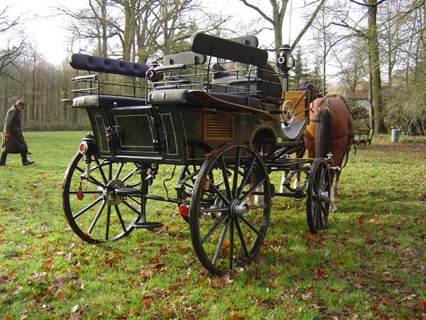 Grote foto koets wagonette eleant nr. 14993 hobby en vrije tijd overige
