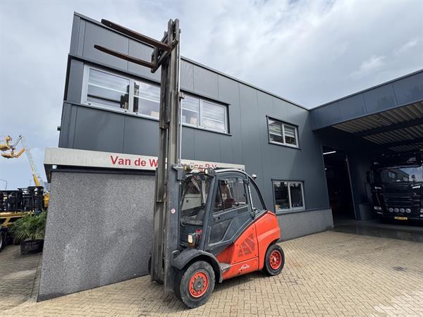 Grote foto linde h50d triplo 465 freelift sideshift 4e functie vw diesel 2007 agrarisch heftrucks