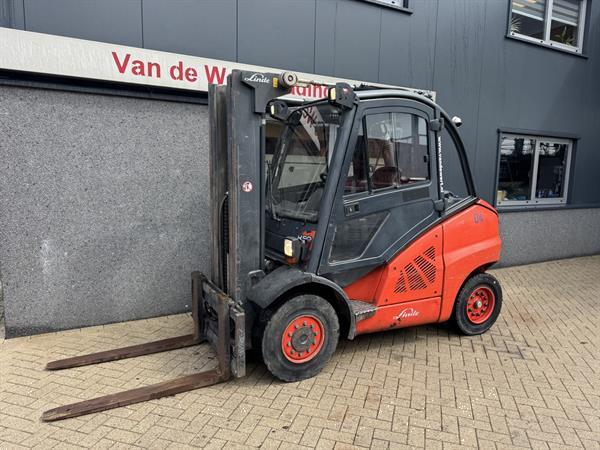 Grote foto linde h50d triplo 465 freelift sideshift 4e functie vw diesel 2007 agrarisch heftrucks