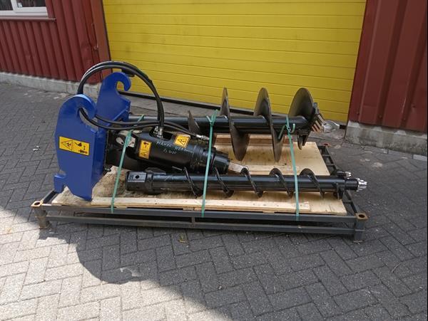 Grote foto h ner cw30 hydraulische grondboor doe het zelf en verbouw aanbouwdelen