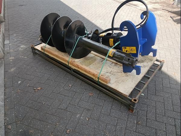Grote foto h ner cw30 hydraulische grondboor doe het zelf en verbouw aanbouwdelen