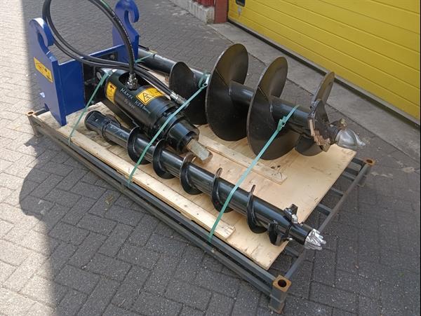 Grote foto h ner cw30 hydraulische grondboor doe het zelf en verbouw aanbouwdelen