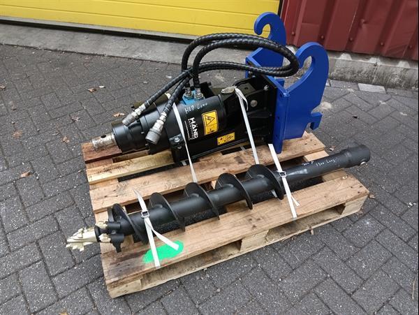 Grote foto h ner cw10 hydraulische grondboor. doe het zelf en verbouw aanbouwdelen