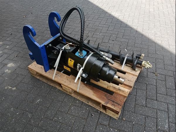 Grote foto h ner cw10 hydraulische grondboor. doe het zelf en verbouw aanbouwdelen