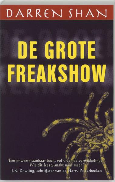 Grote foto de grote freakshow de wereld van darren shan 1 boeken jeugd 13 jaar en ouder
