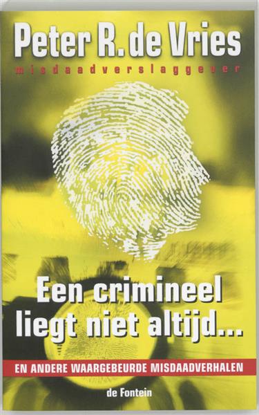 Grote foto een crimineel liegt niet altijd ... boeken thrillers