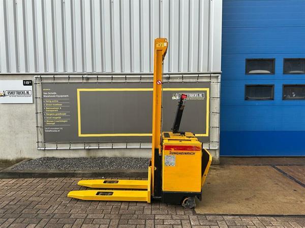 Grote foto vs 22275 elektrische stapelaar jungheinirch 3700mm doe het zelf en verbouw hefwerktuigen