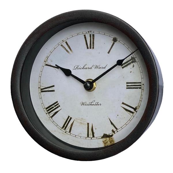 Grote foto stille tafelklok op drie poten huis en inrichting klokken