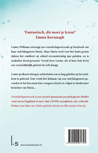 Grote foto vriendschapsverzoek boeken thrillers