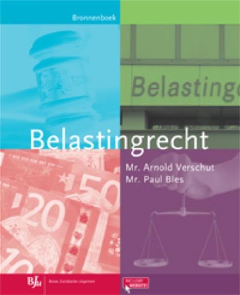 Grote foto belastingrecht bronnenboek bronnenboeken mbo boeken wetenschap