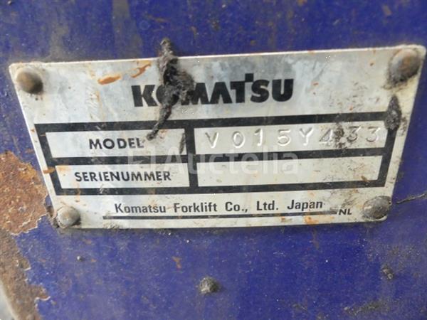 Grote foto komatsu fd15t 17 vorkheftruck agrarisch heftrucks