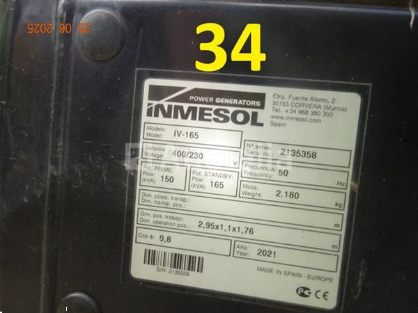 Grote foto 1 generatorset met het merk innesol sun. 2m80 1m10 1m60 doe het zelf en verbouw ijzerwaren en bevestigingsmiddelen