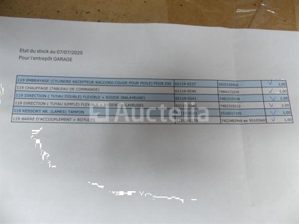 Grote foto nieuwe reserveonderdelen voor renault midlum 180 dxi doe het zelf en verbouw overige doe het zelf en verbouw