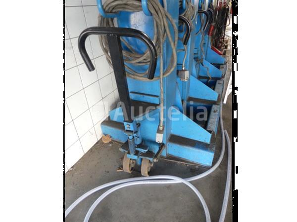 Grote foto 4 verrijdbare hefkolommen 8500 kg omcn 965 doe het zelf en verbouw overige doe het zelf en verbouw