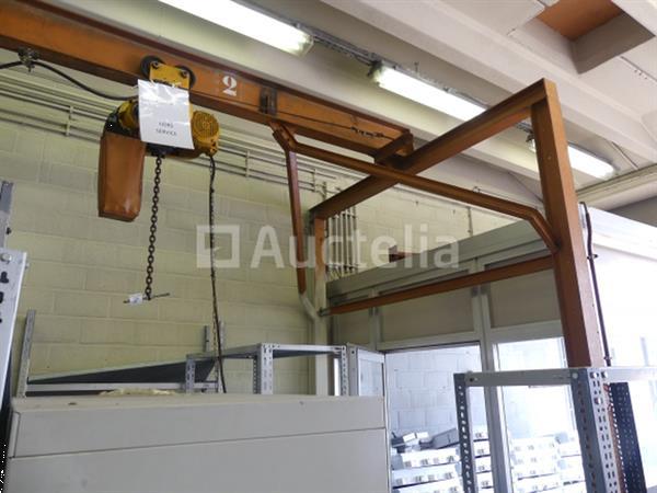 Grote foto ref 008 elektrische takel op draagbalken doe het zelf en verbouw hefwerktuigen