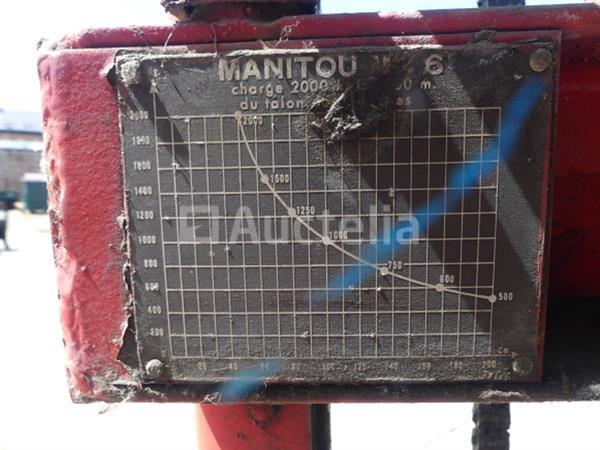 Grote foto manitou internationale mc6h vorkheftruck agrarisch heftrucks