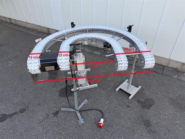 Grote foto overveld bochtband 180 45 cm breed agrarisch transportbanden