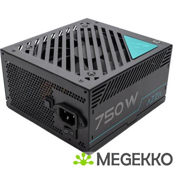 Grote foto azza psaz 750g power supply unit 750 w 20 4 pin atx atx zwart computers en software overige