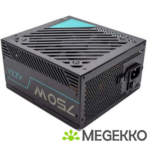 Grote foto azza psaz 750g power supply unit 750 w 20 4 pin atx atx zwart computers en software overige