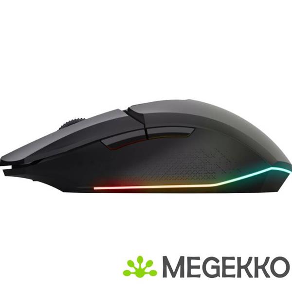 Grote foto trust gxt 112 felox draadloze zwarte gaming muis computers en software overige computers en software