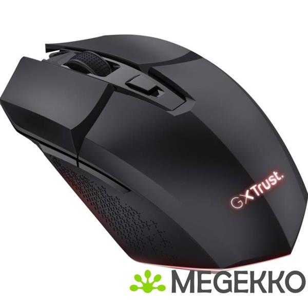 Grote foto trust gxt 112 felox draadloze zwarte gaming muis computers en software overige computers en software