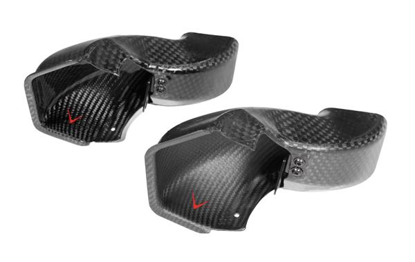 Grote foto dit betreft een set eventuri bmw g87 m2 carbon lucht happer air scoop auto onderdelen tuning en styling