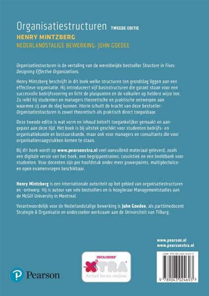 Grote foto organisatiestructuren 2e editie met xtra toegangscode boeken overige boeken