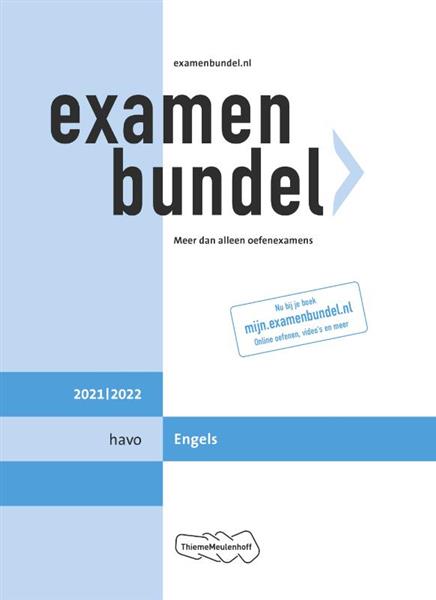 Grote foto examenbundel havo engels 2021 2022 boeken overige boeken