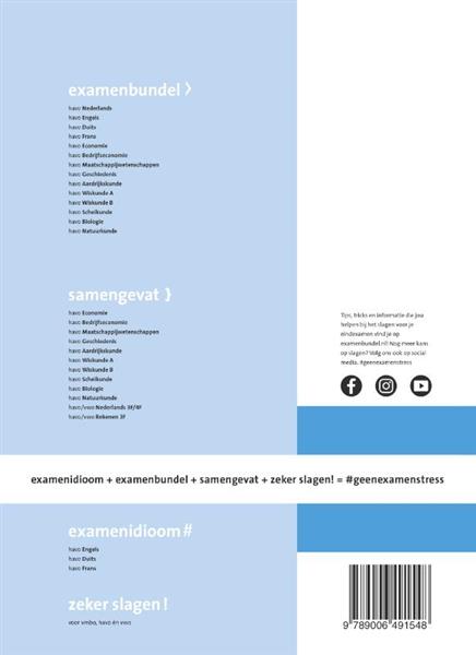 Grote foto examenbundel havo engels 2021 2022 boeken overige boeken