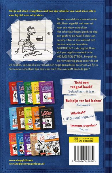Grote foto vette pech het leven van een loser 2 boeken jeugd 13 jaar en ouder