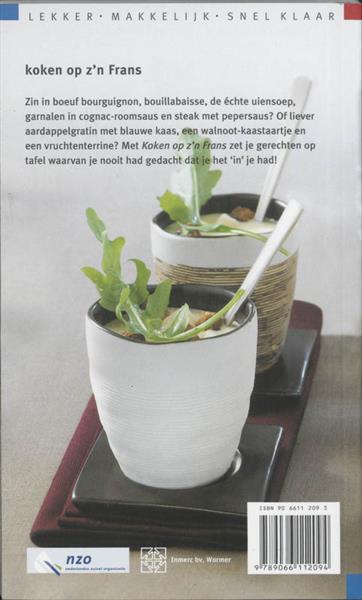 Grote foto koken op z n frans boeken kookboeken