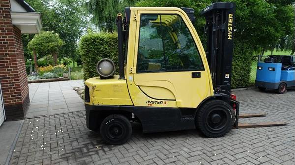 Grote foto hyster h 3.5 ton lpg vork versteller en sideshift agrarisch heftrucks