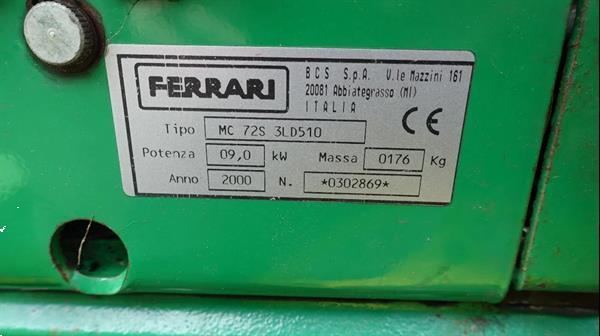 Grote foto ferrari 72s met trommel cyclo maaier agrarisch tractoren
