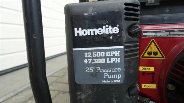 Grote foto briggs en stratton homelite fp250v waterpomp agrarisch pompen