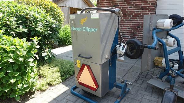 Grote foto green clipper 4 meter elektrische maaier met aggregaat aftakas aangedreven doe het zelf en verbouw aanbouwdelen