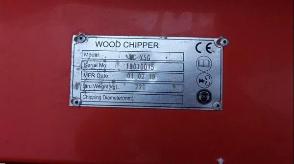 Grote foto wood chipper takken versnipperraar tuin en terras overige tuin en terras