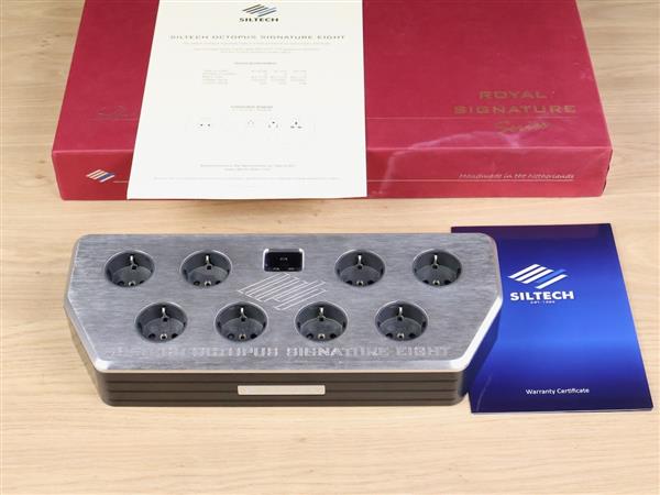 Grote foto siltech octopus signature eight agau g7 silver gold highend audio power distributor audio tv en foto onderdelen en accessoires