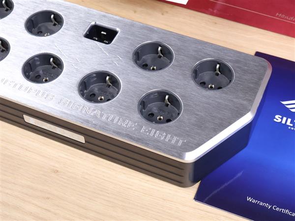 Grote foto siltech octopus signature eight agau g7 silver gold highend audio power distributor audio tv en foto onderdelen en accessoires