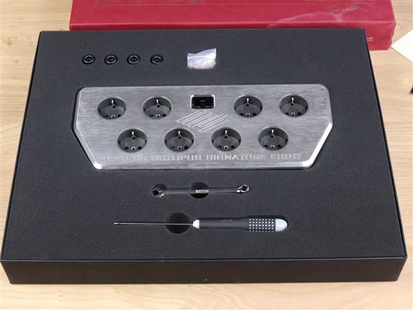 Grote foto siltech octopus signature eight agau g7 silver gold highend audio power distributor audio tv en foto onderdelen en accessoires