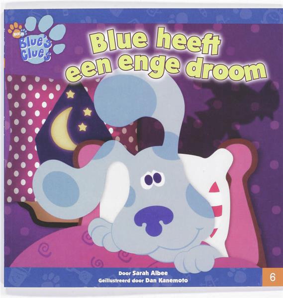 Grote foto blue blue heeft een enge droom blue clues 6 boeken jeugd 13 jaar en ouder
