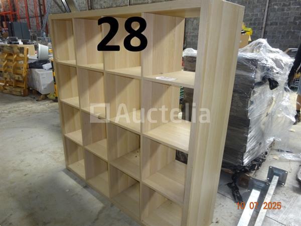 Grote foto 1 beukenhouten plank 16 vakken 146 40 146 doe het zelf en verbouw hefwerktuigen