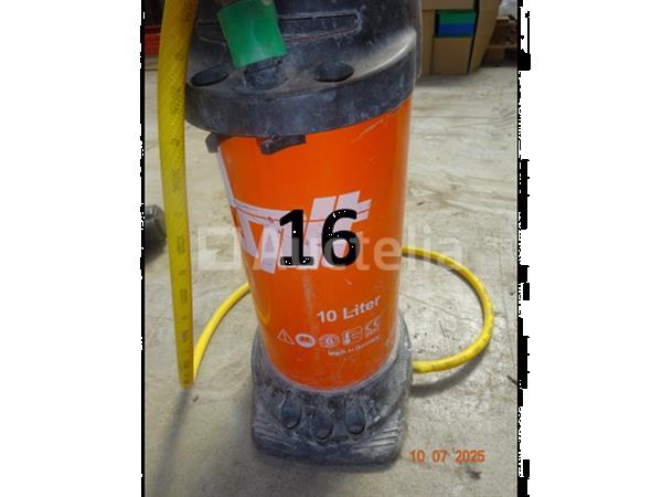 Grote foto 1 x 10l spit waterpomp doe het zelf en verbouw gereedschappen en machines