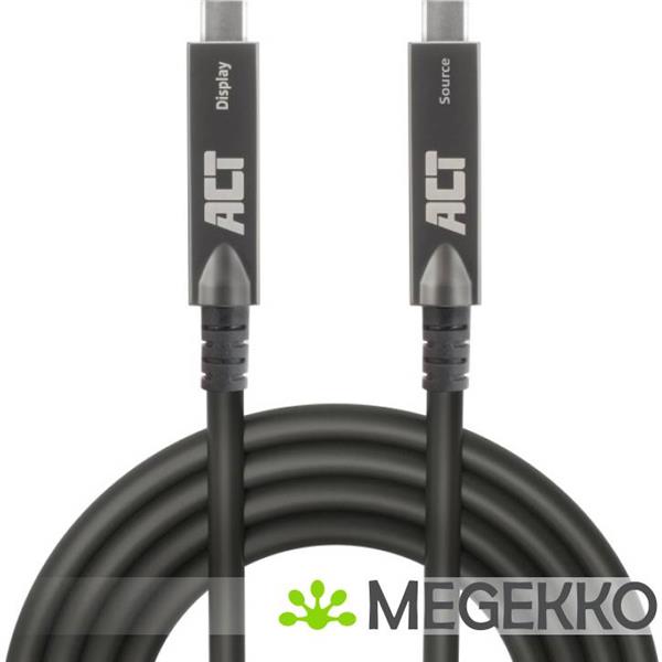 Grote foto act usb c 3.2 gen2 active optical cable aoc . voor touchpanels. video. data. power. 5m computers en software overige computers en software